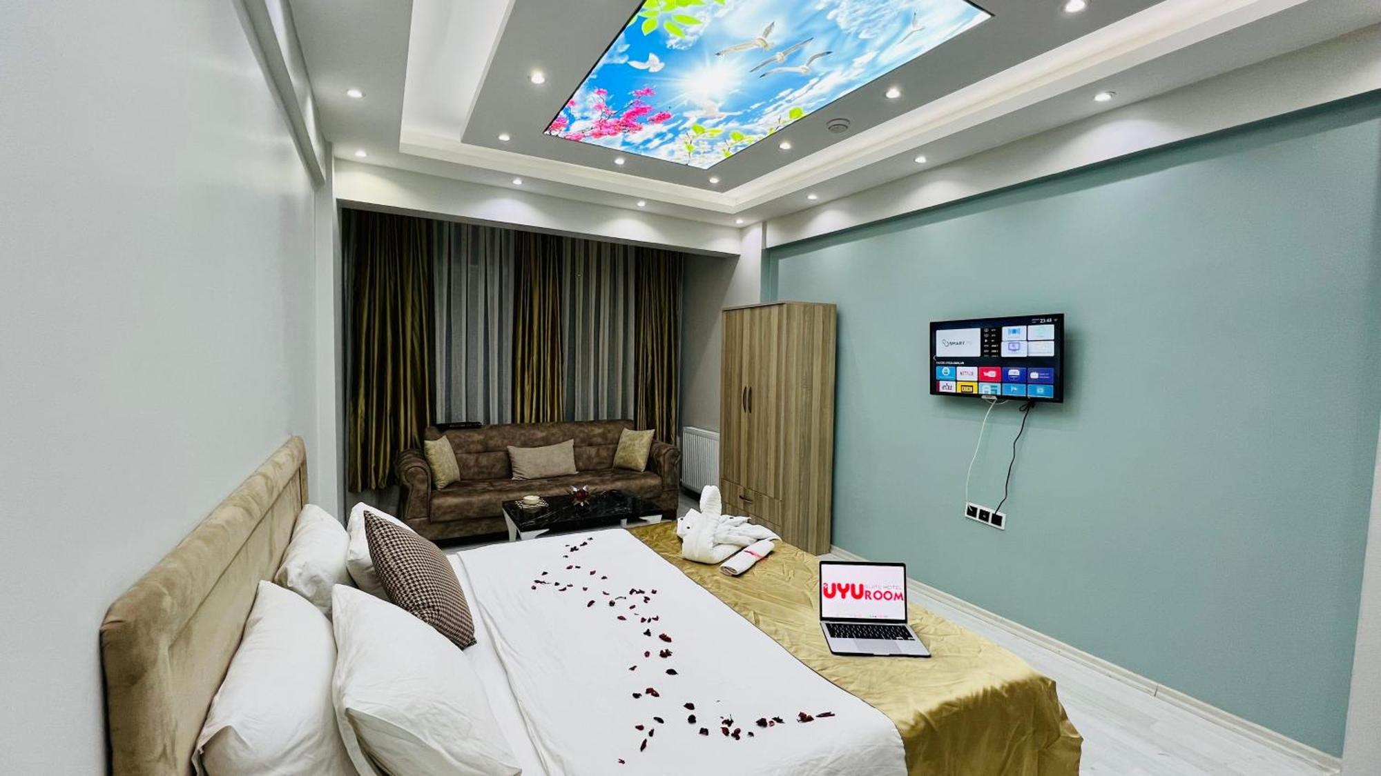 Uyu Room Usak Otel Bagian luar foto