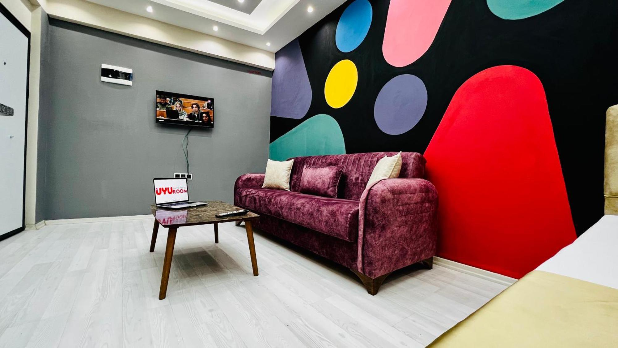 Uyu Room Usak Otel Bagian luar foto