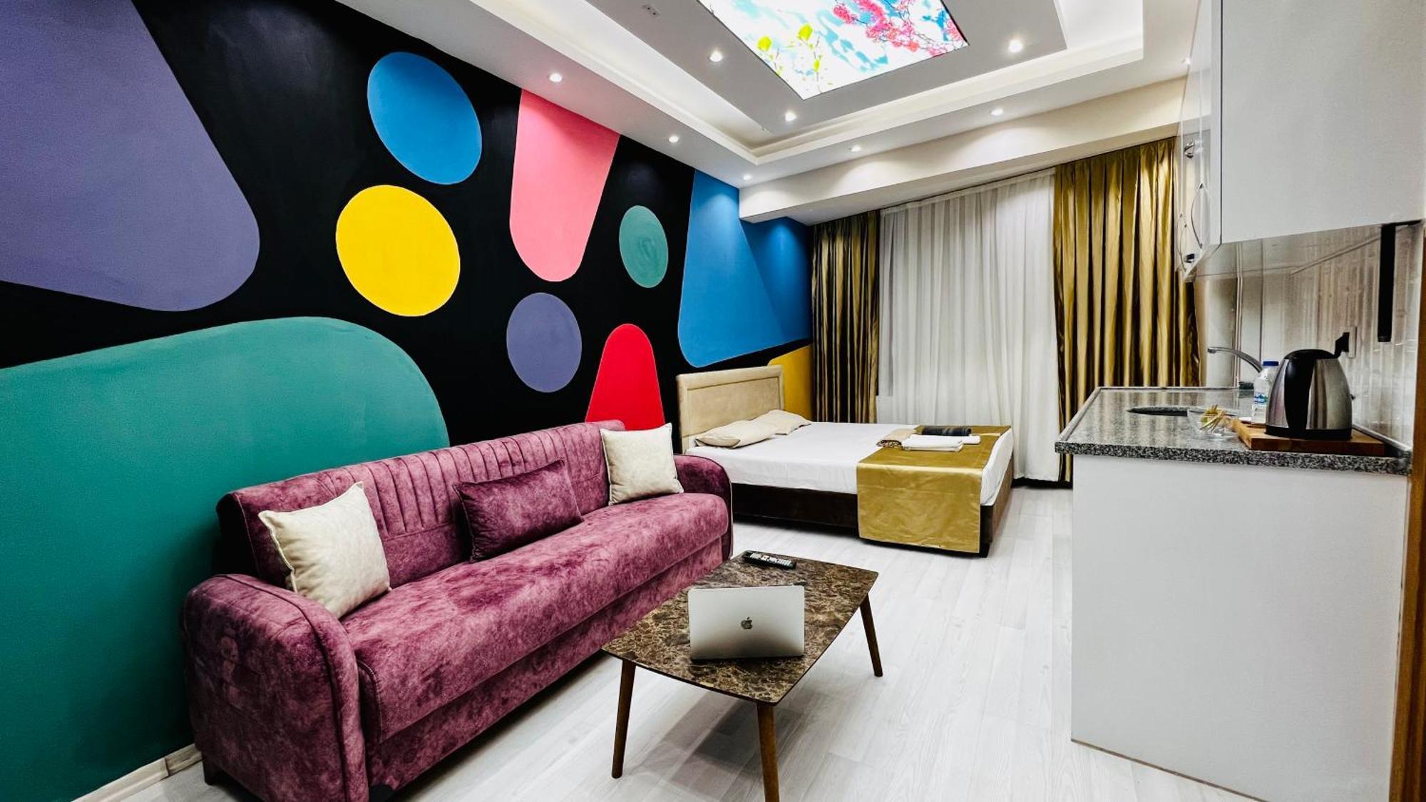 Uyu Room Usak Otel Bagian luar foto